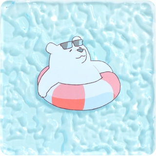 水面アクリルコースター