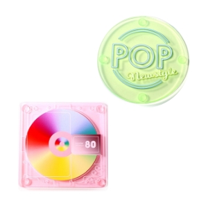 蛍光アクリルコースター