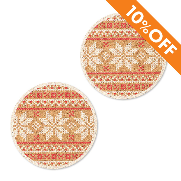 コルクコースター丸型