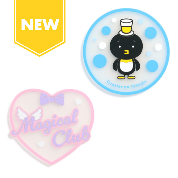 オリジナルクリアラバーコースター