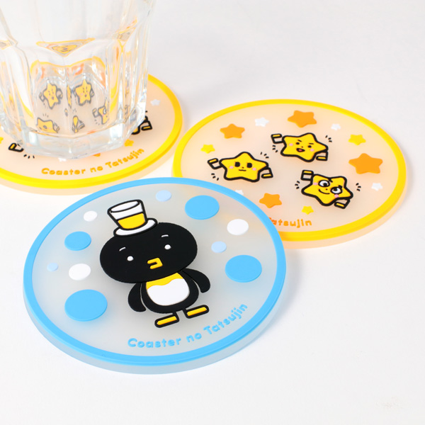 オリジナルクリアラバーコースター｜100枚から