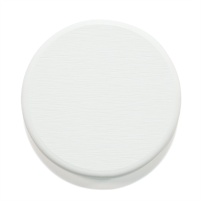 無地の珪藻土コースター（丸型） | コースターの達人 陶製コースター 円形 麻風 無地 ネイビー 吸水 8枚セット 直径10.3cm×厚さ0.6cm 速乾 杯垫 滑り止め 耐熱 装飾 お