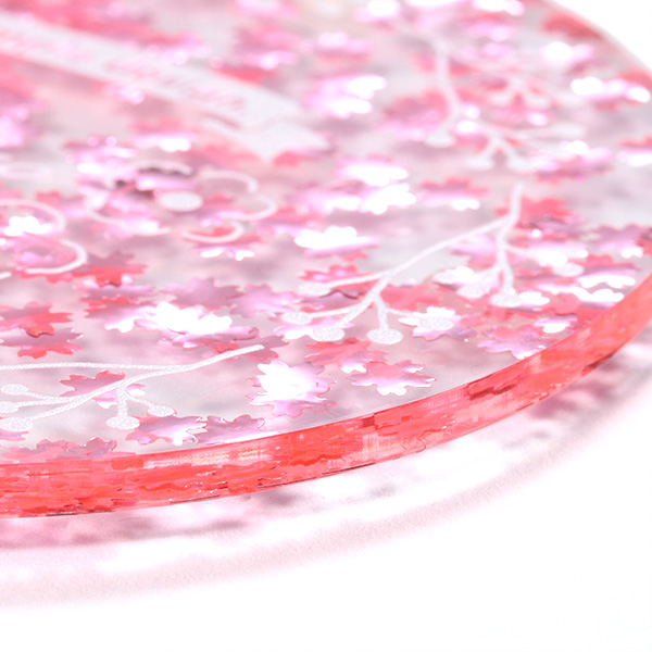 特徴②：かわいいアクリル板カラー