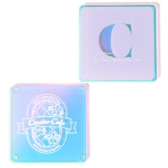 オーロラアクリルコースター四角