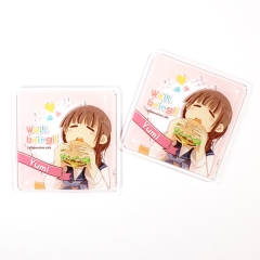 アクリルコースター四角1個から