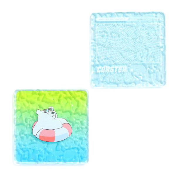 水面アクリルコースター四角｜1枚から