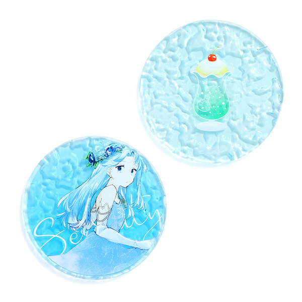 水面アクリルコースター丸型｜1枚から