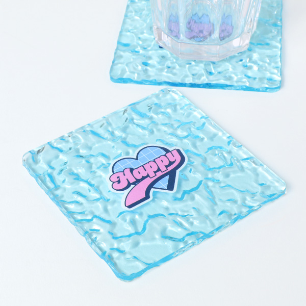 水面アクリルコースター四角｜1枚から